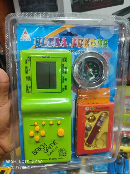 Handheld Brick Game Set