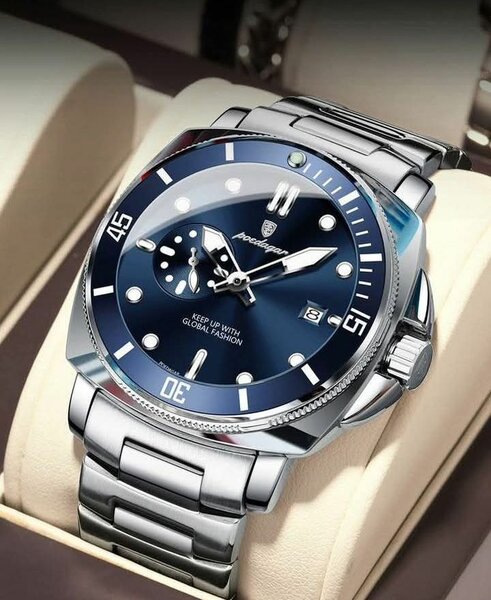 Montre Homme Classique Acier