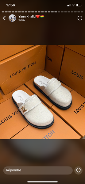 Mules élégantes Louis Vuitton