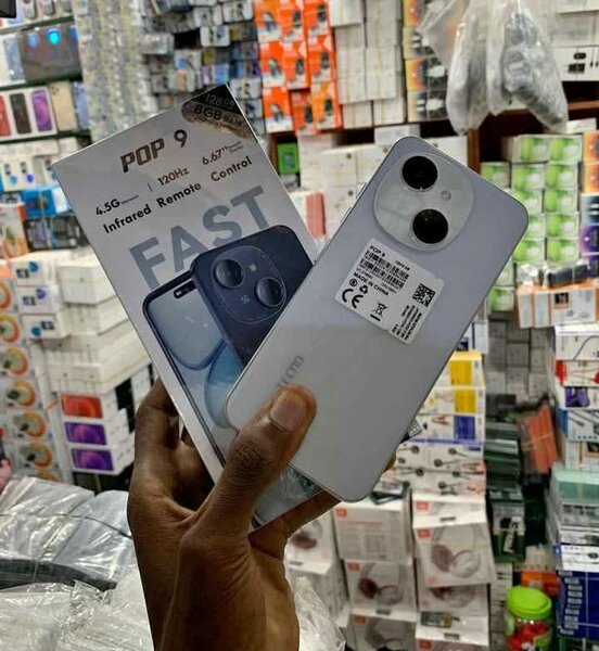 Téléphone Tecno POP 9 4G - Blanc