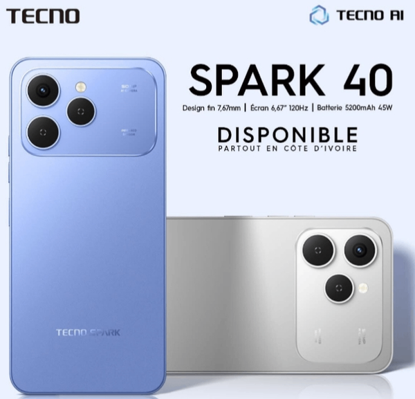 Smartphone TECNO Spark 40