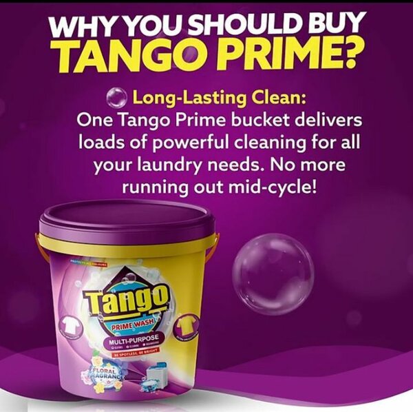 Tango washing powder