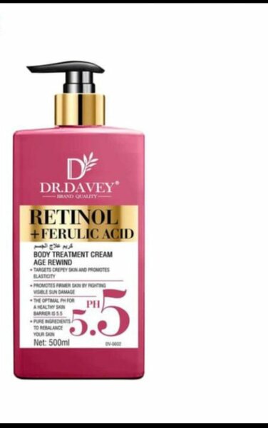 Dr. Davey retinol and feluric acid body treatment cream