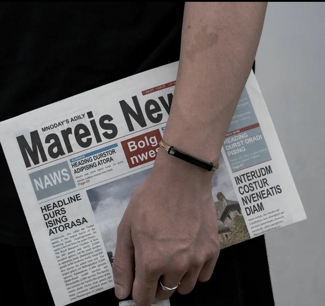 Bracelet couple en acier inoxydable