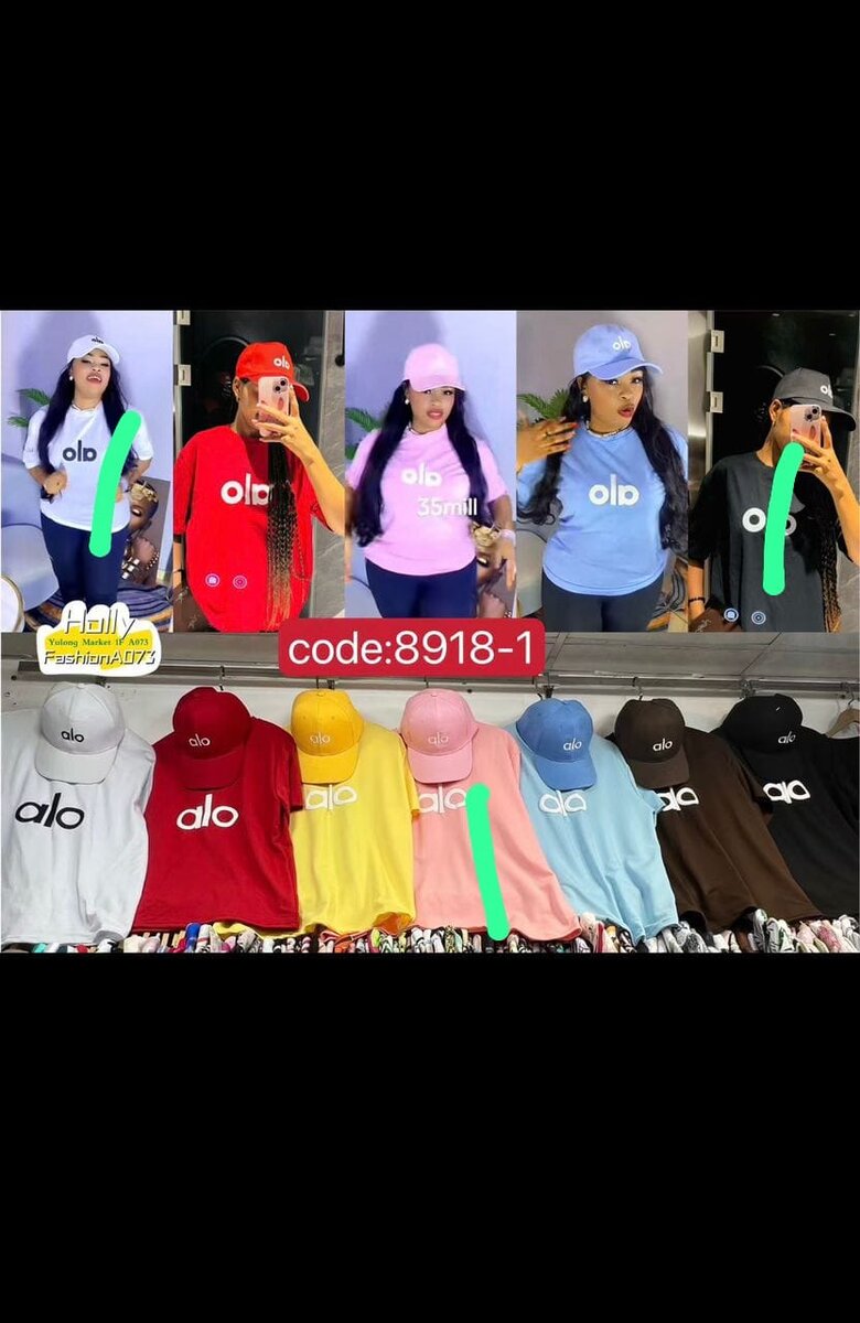 Ensemble T-shirt et Casquette Alo