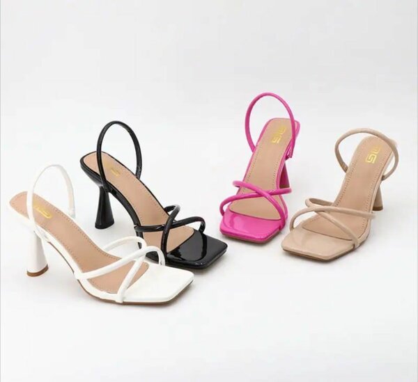 *CROSSED SUMMER HEEL*