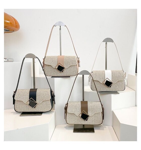 Sac à bandoulière pour femme en toile