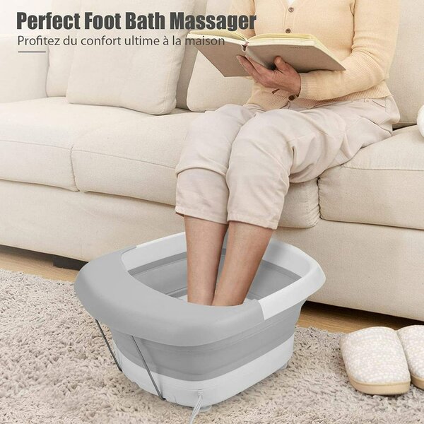 Bain de pieds massant relaxant