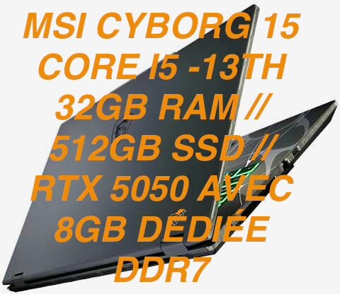 MSI Cyborg 15 Gaming Laptop