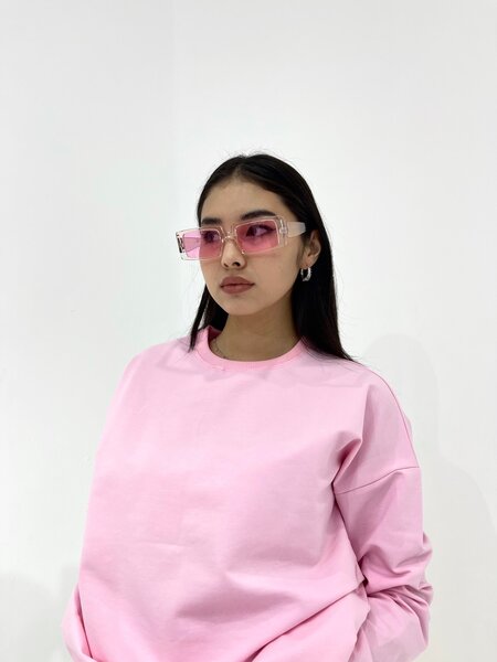 Свитшот розовый