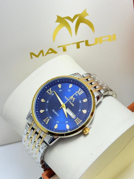 Montre Homme Luxe MATTURI Bleu