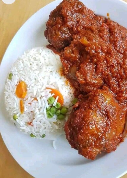 Riz légumes sauce tomate