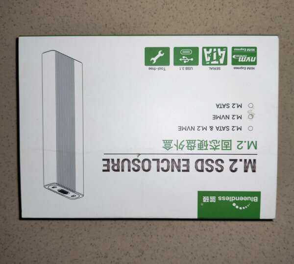 Boîtier SSD M.2 USB 3.1