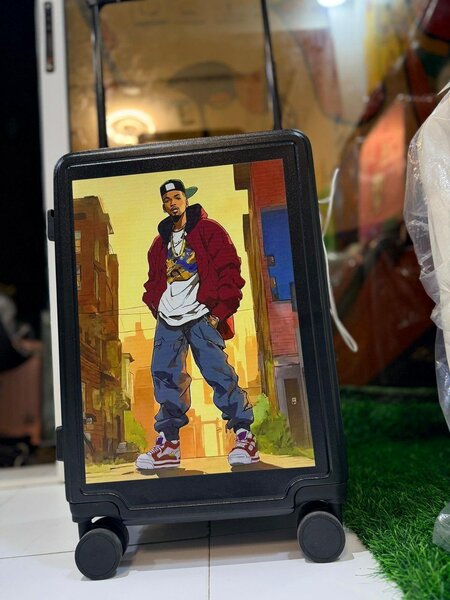 Valise style urbain colorée