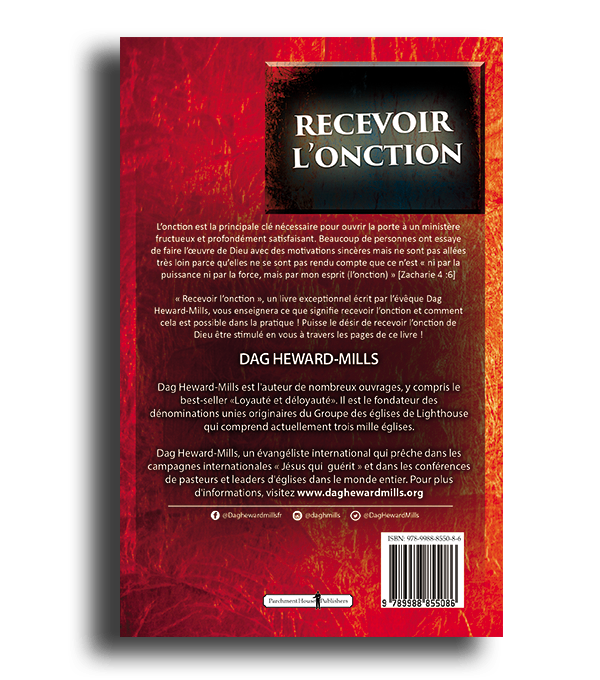 Recevoir l'Onction Livre