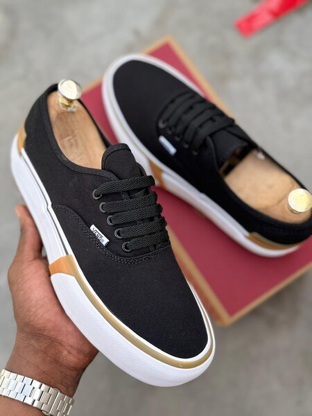 Vans double semelle noir