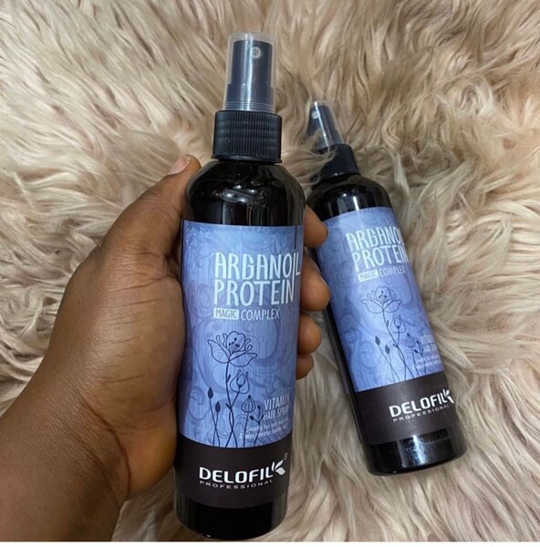 Spray capillaire à l'huile d'argan