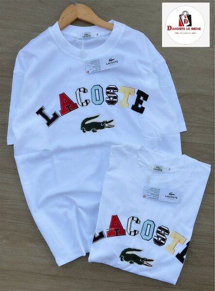 T-shirt Lacoste Blanc