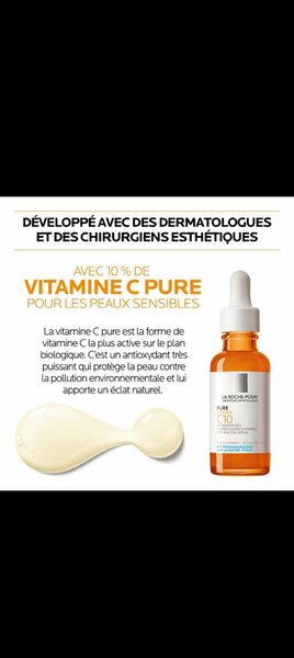 Sérum éclat à la vitamine C pure