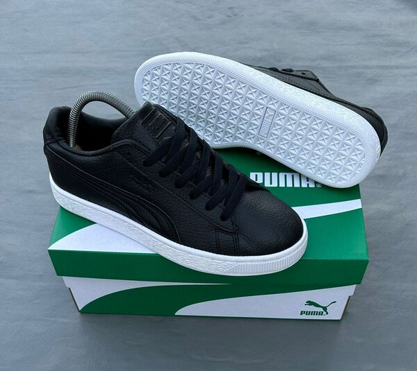 Chaussures Puma en cuir noir