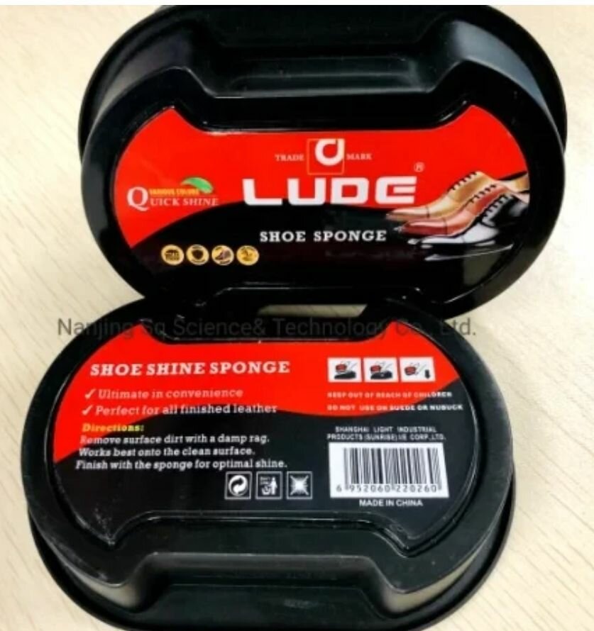 Éponge Chaussures LUDE Brillance