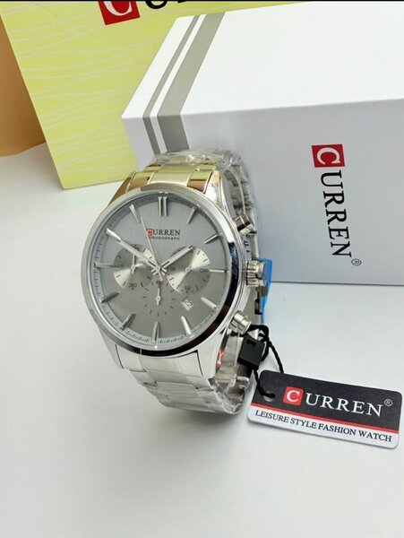 Montre Hommes Curren Argentée