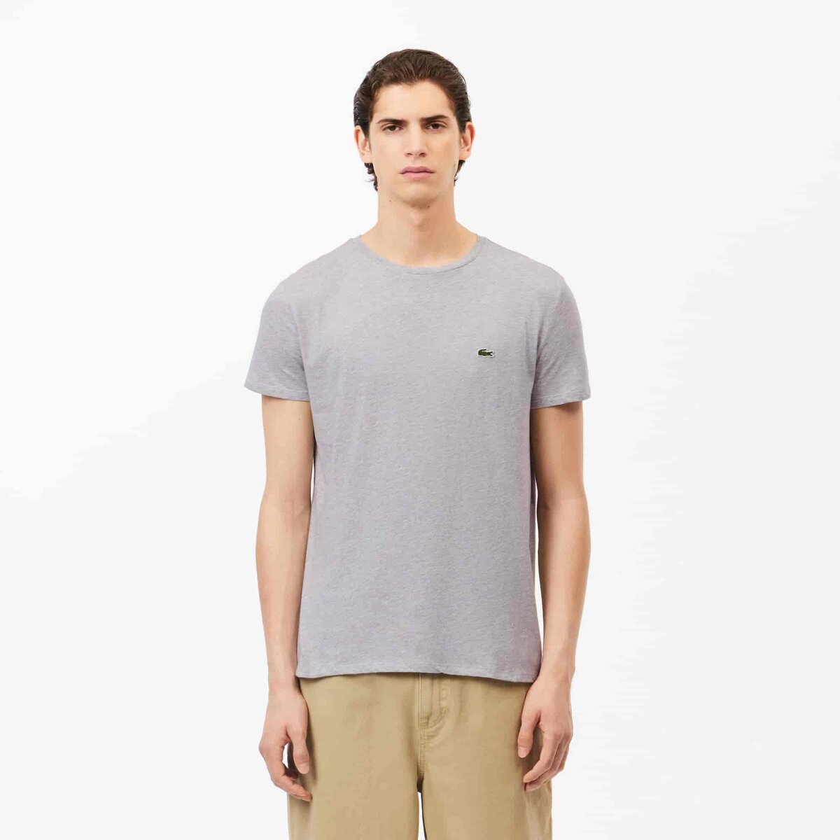Lacoste T-shirt gris pour homme