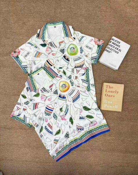 Chemise homme été imprimé