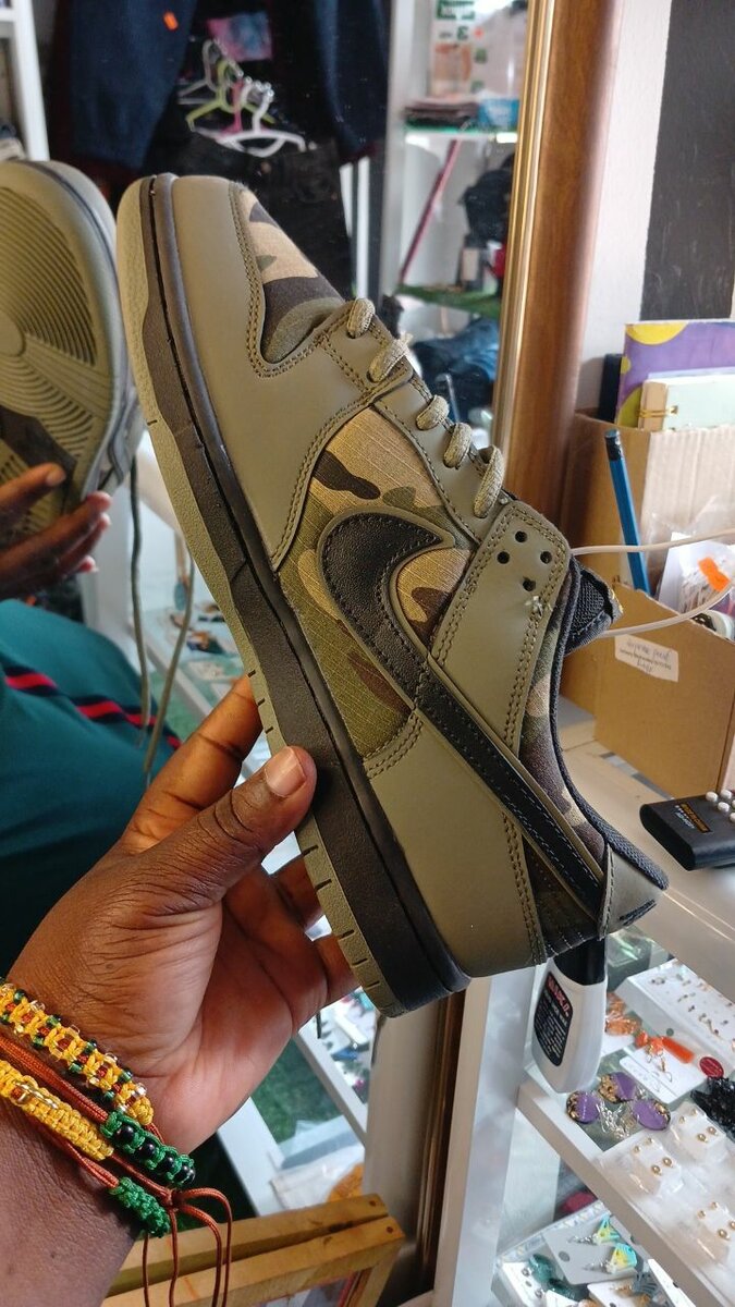 Nike sb dunk low camo