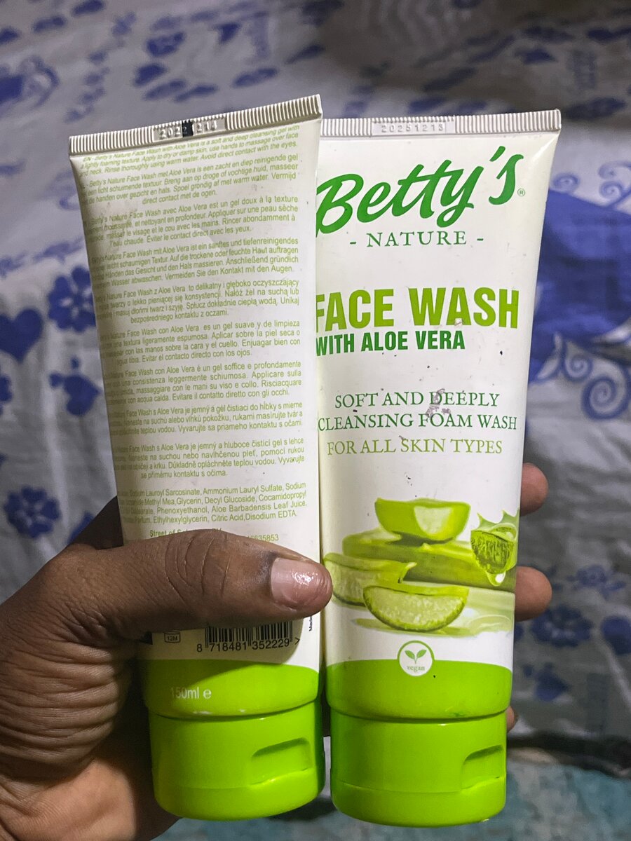 Nettoyant Visage Aloe Vera Betty's