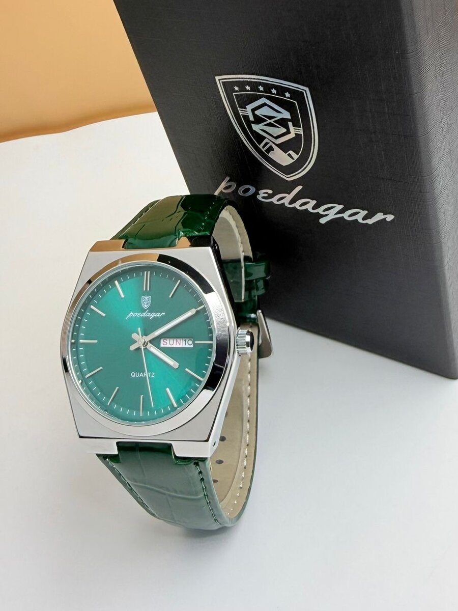 Montre homme PEDAGAR cuir