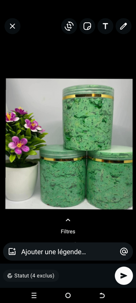 Crème hydratante naturelle