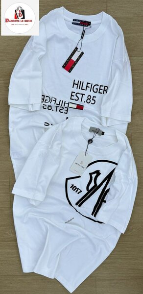 T-shirts blancs imprimés Homme