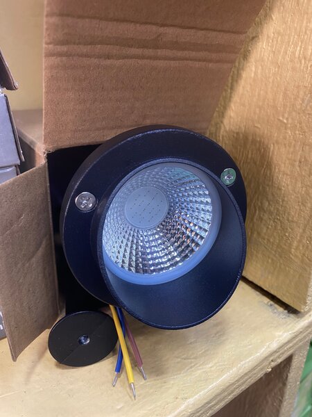 Spot LED encastrable Bleu