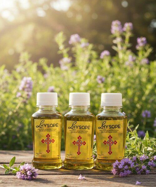 Huile d'Hysope Pure Naturelle