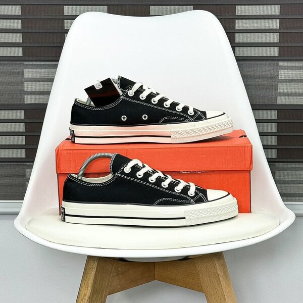 Baskets noires classiques