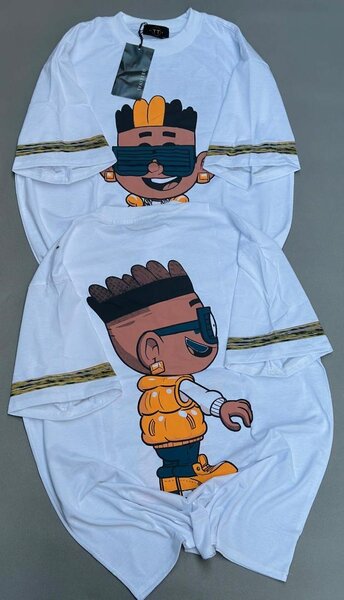 T-shirts imprimés en coton