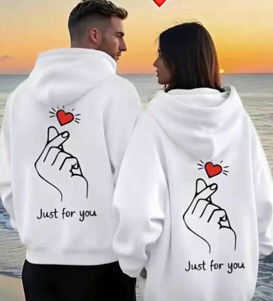 Sweat-shirt couple personnalisé