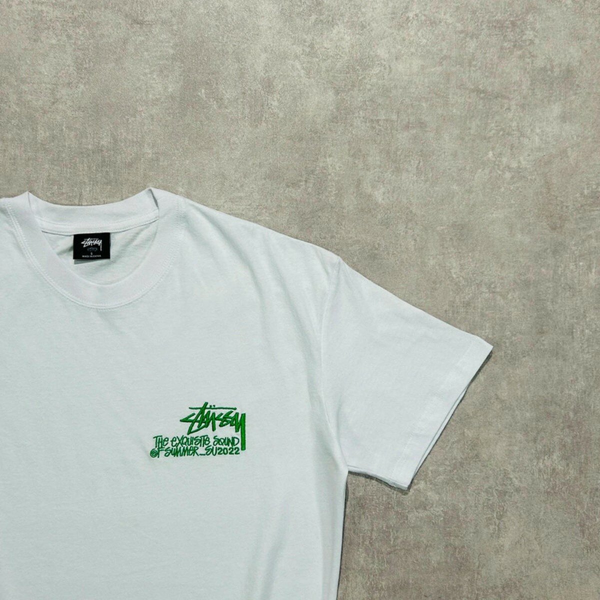 T-shirt Stussy blanc homme