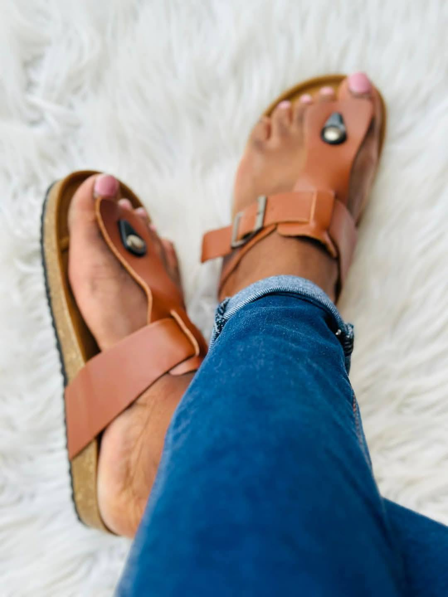 Flip-flops eco-leather