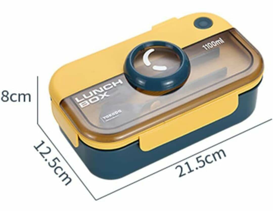 Boîte à lunch avec couverts