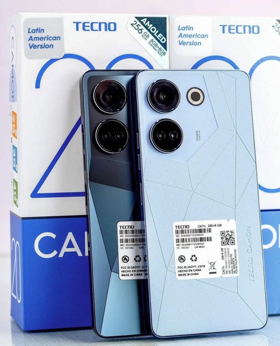 TECNO CAMON 20 pro 256GB 16GB RAM)( copie identique