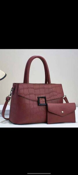 Trendy Handbag with Purse
