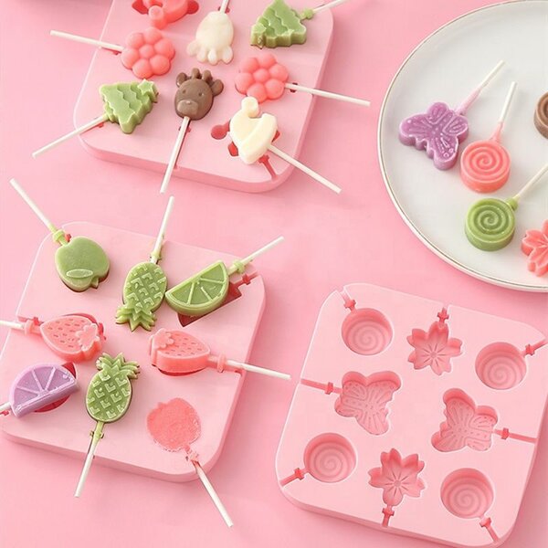 Moule en silicone pour sucettes