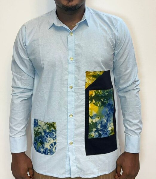 Chemise homme à motifs modernes