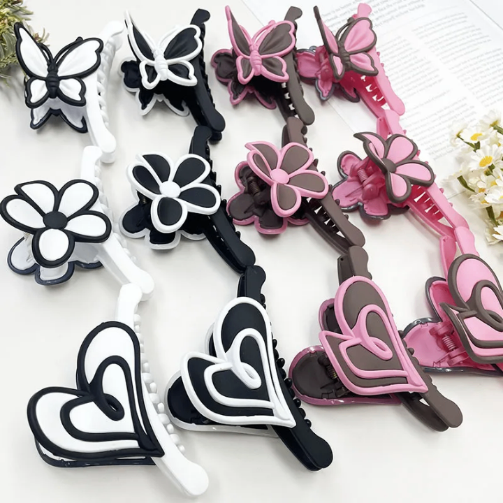 Stylish Hair Claw Clips Set