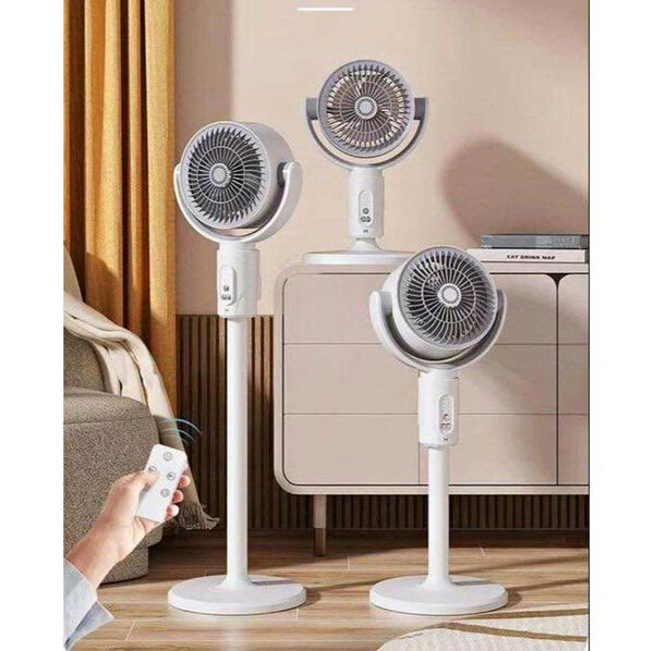 Ventilateur sur Pied Réglable avec Télécommande