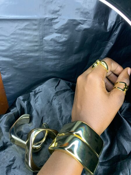 Bracelets en laiton chic