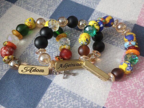Customized beaded bracelets