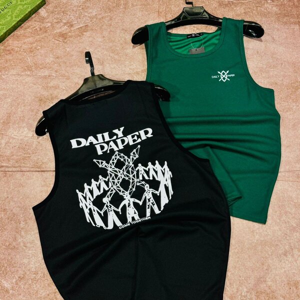Heavy and Detailed DAILY PAPER TANK TOPS AVAILABLE
